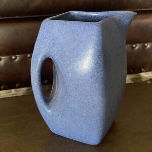 Vintage Arts and Crafts Mission Niloak Ozark Blue Art Pottery Milk Creamer